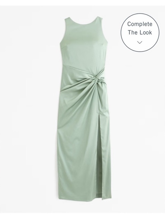 Abercrombie & Fitch Dresses & Skirts - Abercrombie & Fitch Sage Green Twist-Front Maxi Dress